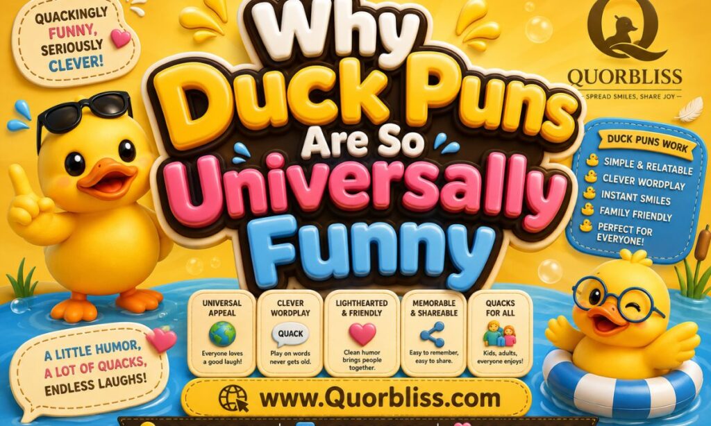 Why Duck Puns Are So Universally Funny