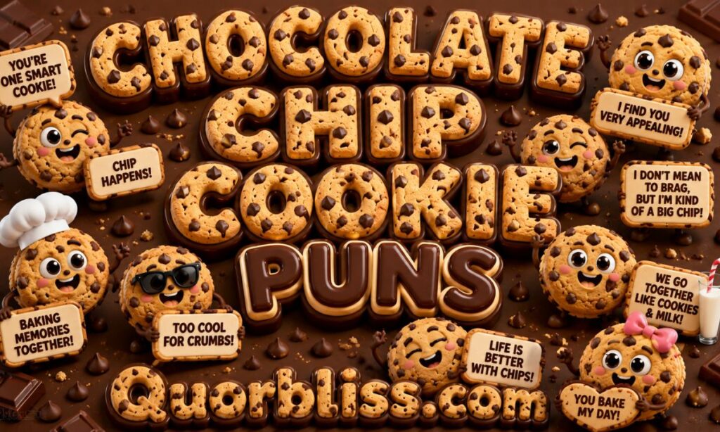 Chocolate Chip Cookie Puns