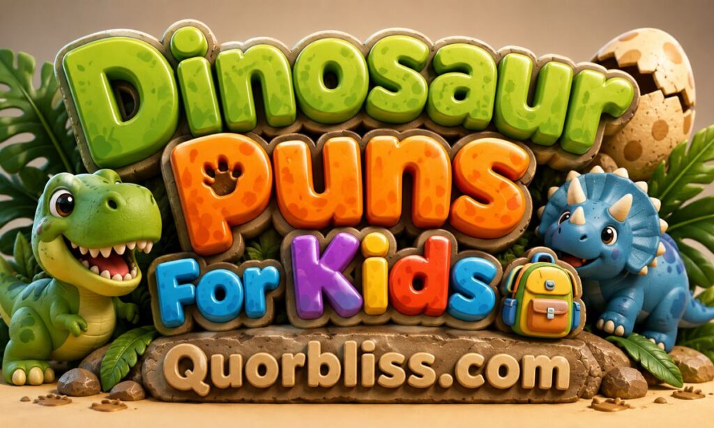 Dinosaur Puns For Kids 🎒