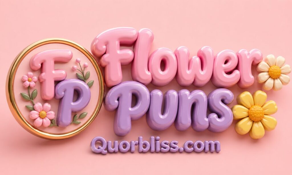 Flower Puns 🌼