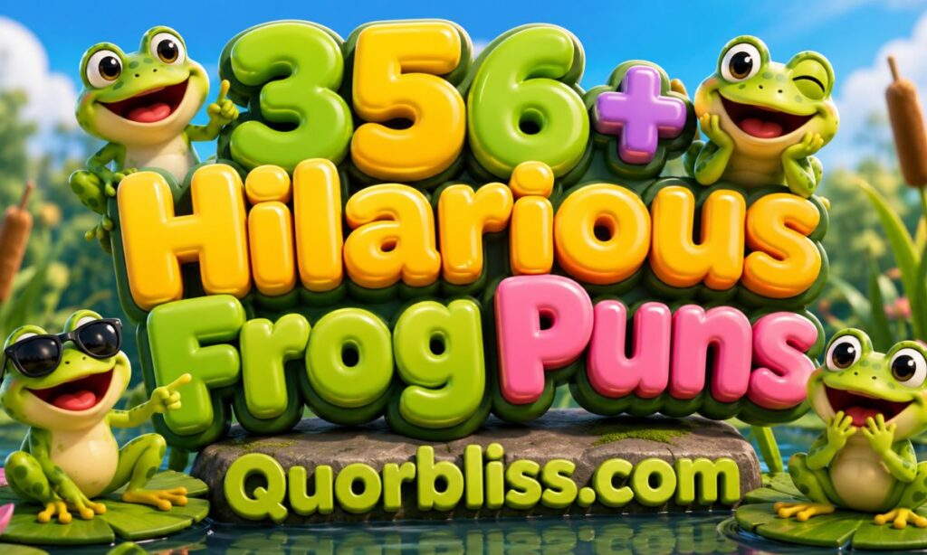 Frog Puns