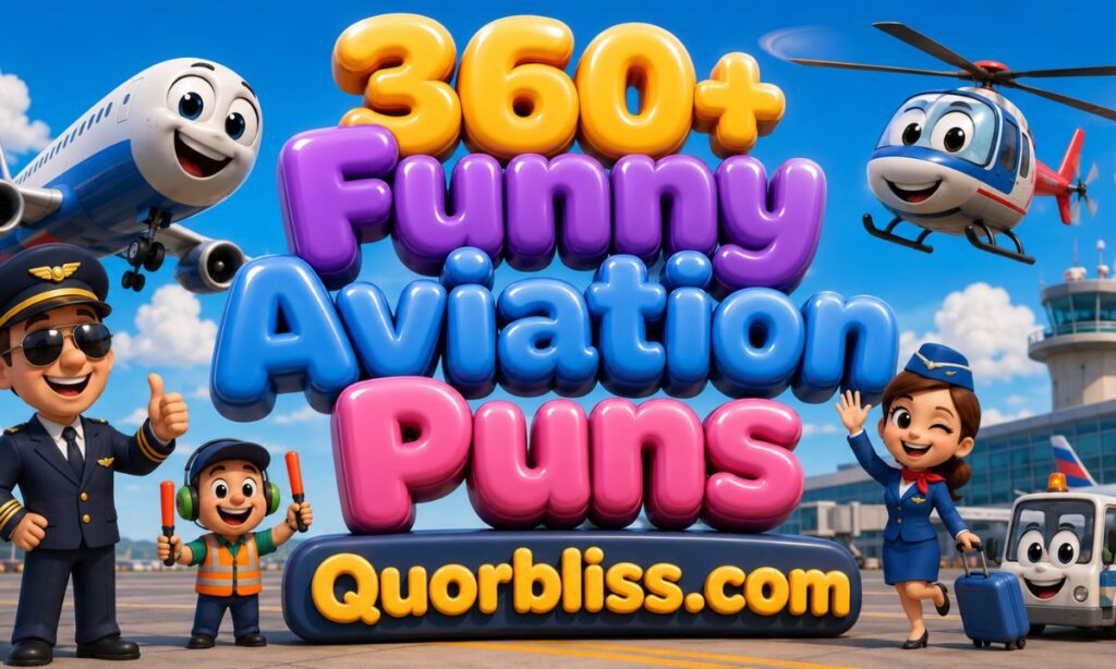 Funny Aviation Puns for Pilots