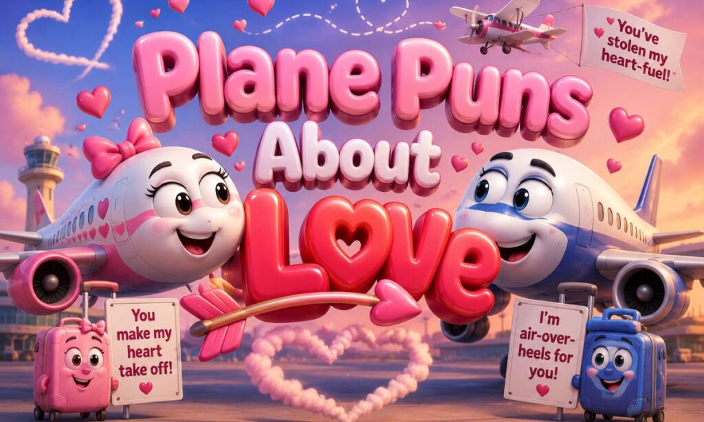Plane Puns About Love 💘