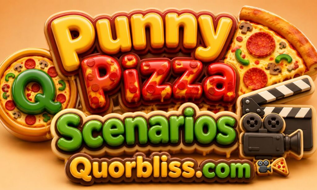 Punny Pizza Scenarios 🎬🍕