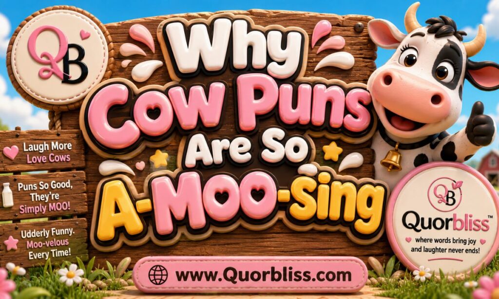 Why Cow Puns Are So A-Moo-sing