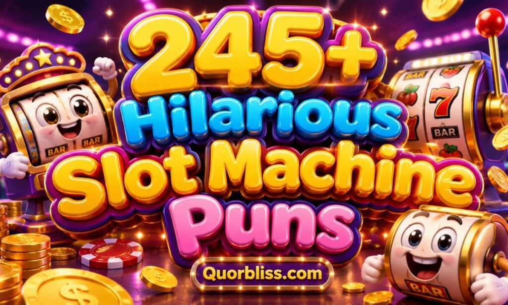 245+ Hilarious Slot Machine Puns