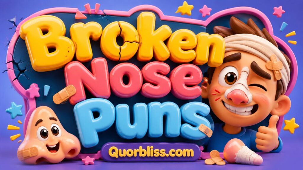 Broken Nose Puns