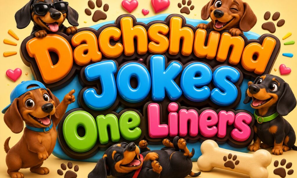 Dachshund Jokes One Liners 🐶