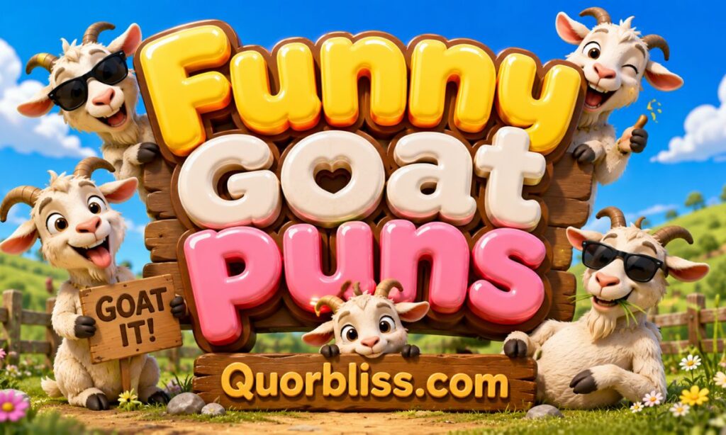 Funny goat puns