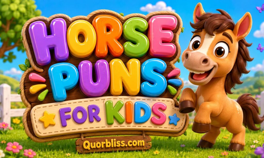 Horse Puns For Kids