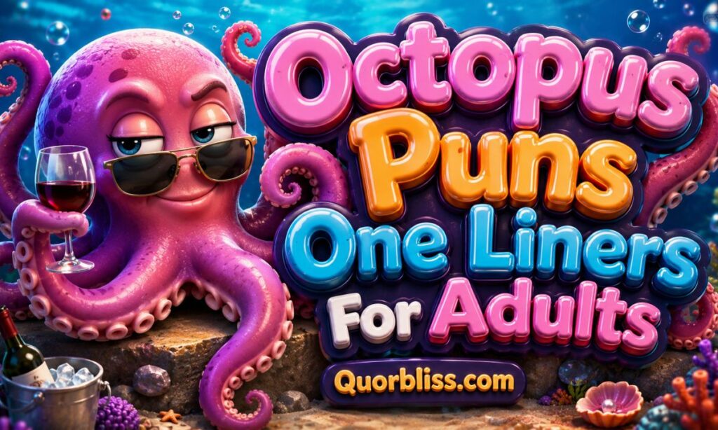 Octopus Puns One Liners For Adults