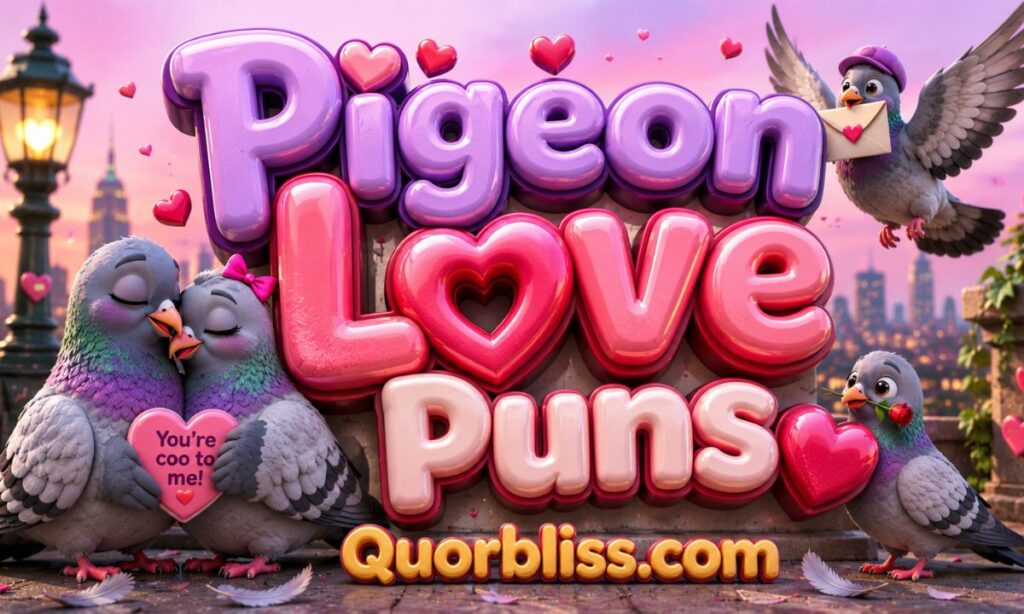 Pigeon Love Puns ❤️