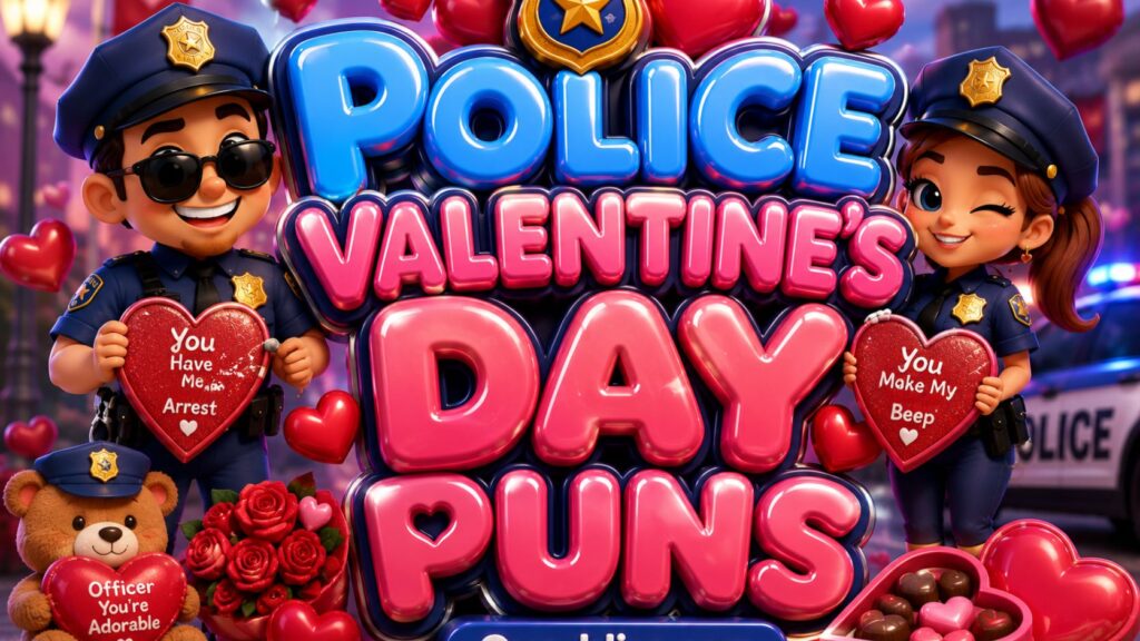 Police Valentine's Day Puns