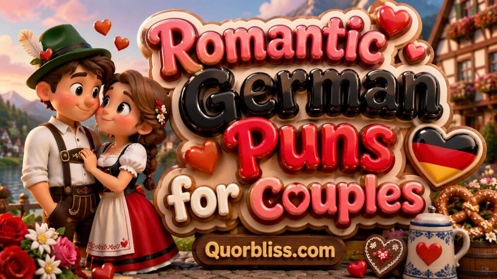 Romantic German Puns for Couples
