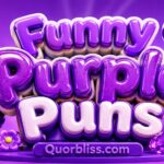 Seriously Funny Purple Puns
