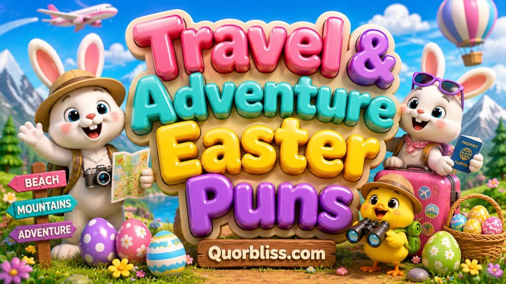 Travel & Adventure Easter Puns
