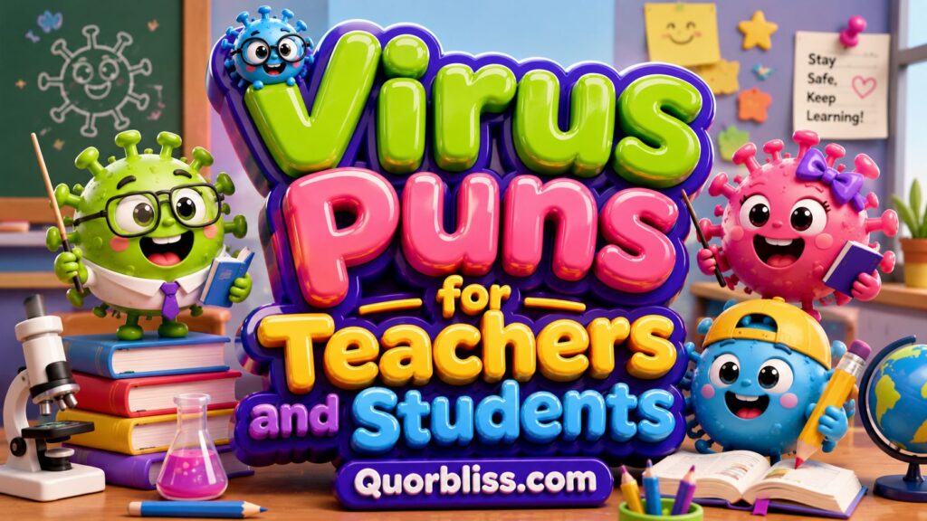 Virus Puns for Teachers and Students