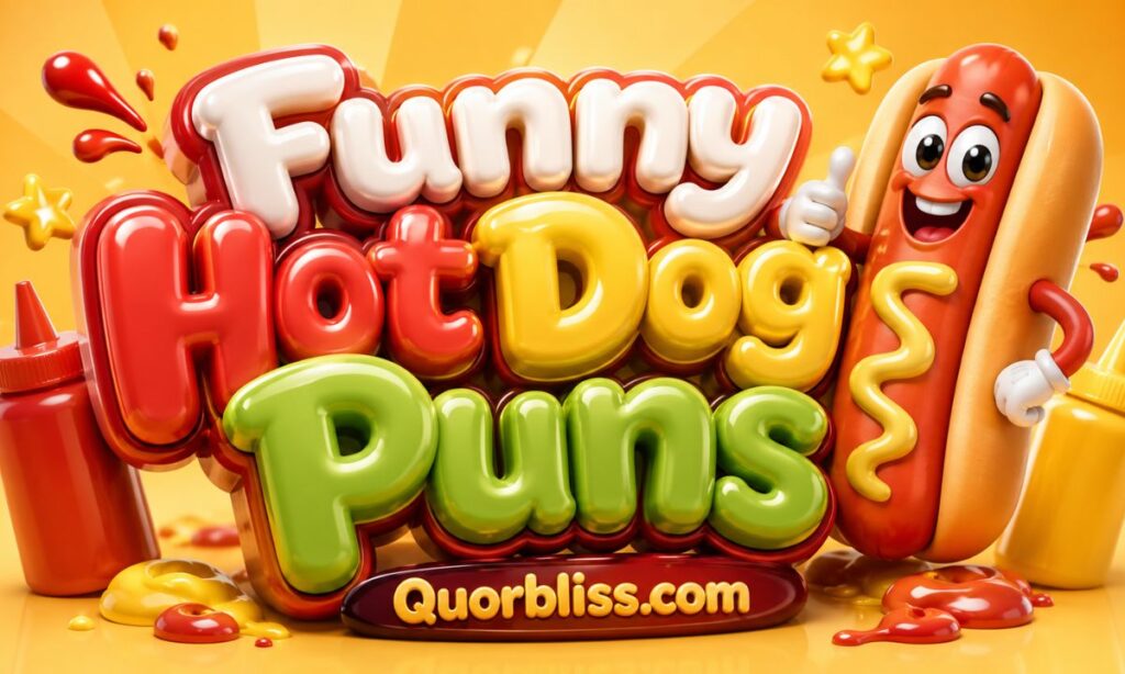 Funny Hot Dog Puns