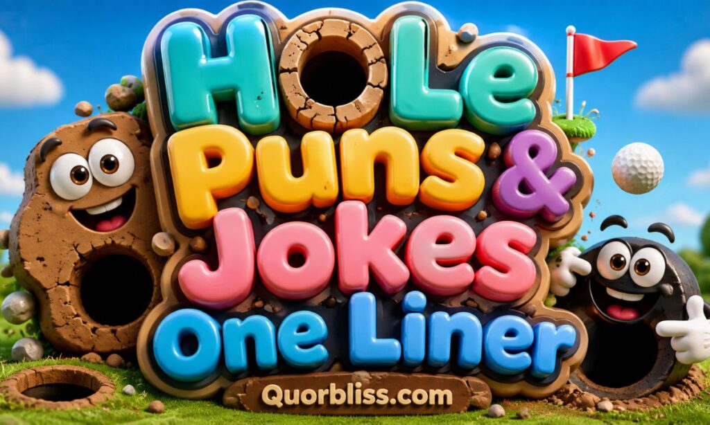 Hole Puns & Jokes Funny One-Liners