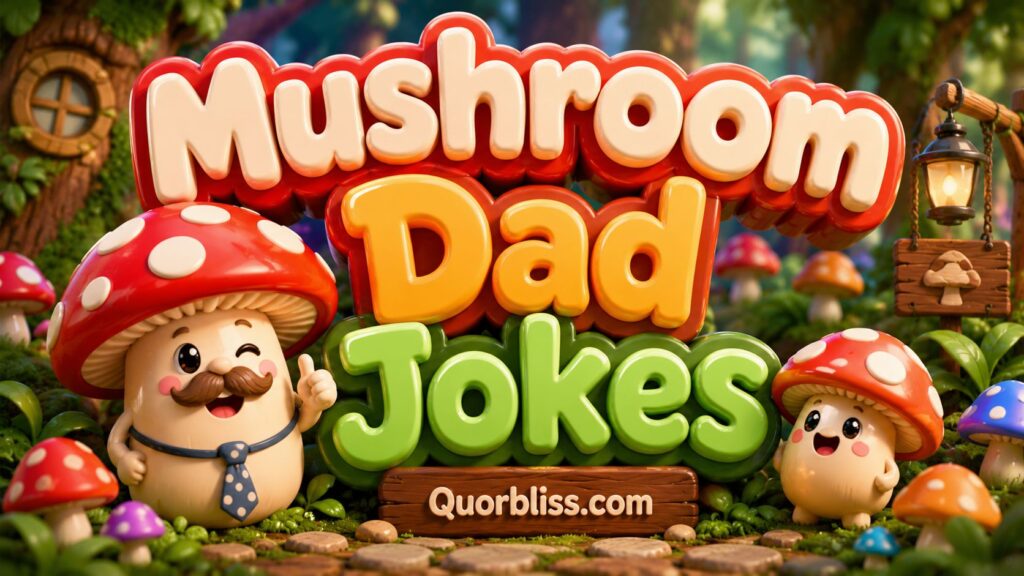 Mushroom Dad Jokes